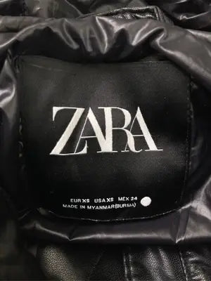 ZARA/ザラ/ダウンベスト/ジャケット/アウター/ブラック/XS