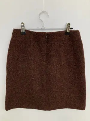 UNIQLO/ユニクロ/ショート/ミニスカート/スカート/ブラウン/ウエスト58cm　ヒップ85cm