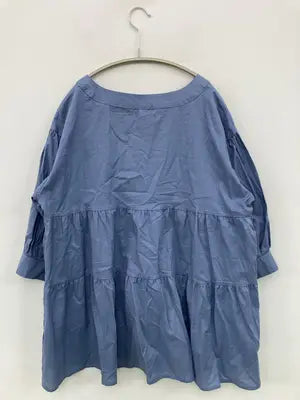 AIYISHANGFUSHI/シャツ/ブラウス/トップス/ブルー