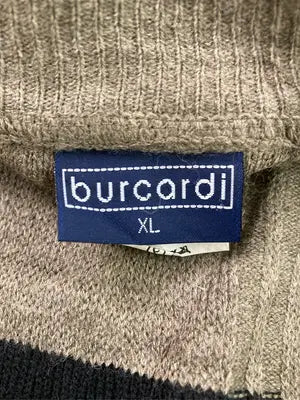 burcardi/ニット/セーター/トップス/ブラウン/XL