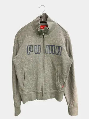PUMA/プーマ/ジャージ/トラックジャケット/トップス/グレー/L