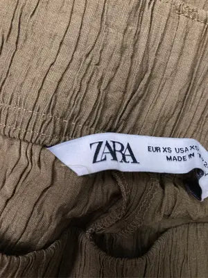 ZARA/ザラ/その他パンツ/パンツ/ブラウン/XS