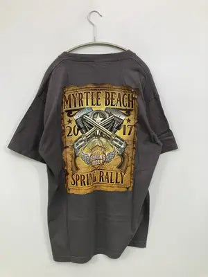HOT LEATHERS/Tシャツ/カットソー/トップス/ブラック/LARGE