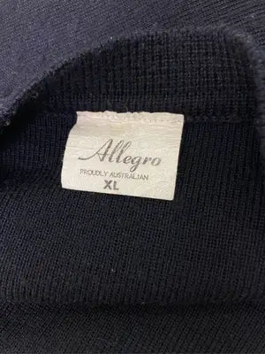 Allegro/カーディガン/ボレロ/トップス/ブラック/XL