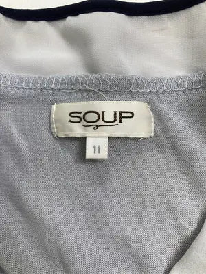 SOUP/スープ/シャツ/ブラウス/トップス/グレー/11