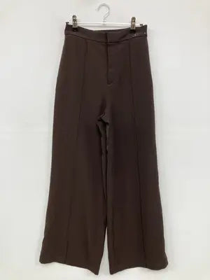 UNIQLO/ユニクロ/スラックス/パンツ/ブラウン/S    ウエスト60-66cm  ヒップ85-91cm