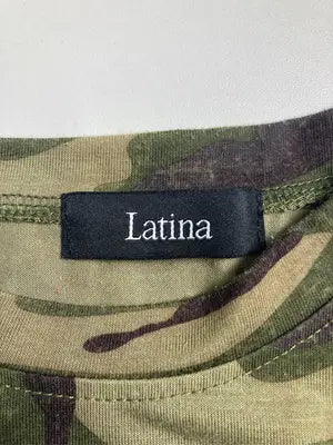 Latina/ラティーナ/Tシャツ/カットソー/トップス/カーキ/F