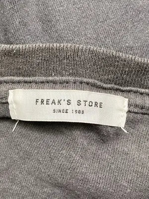 FREAK'S STORE/フリークスストア/Tシャツ/カットソー/トップス/ブラック/F