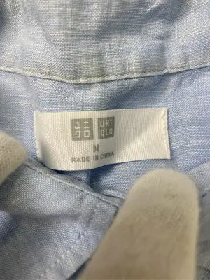 UNIQLO/ユニクロ/シャツ/ブラウス/トップス/スカイブルー/M
