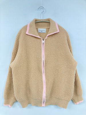 lanan/ラナン/ニット/セーター/トップス/ベージュ