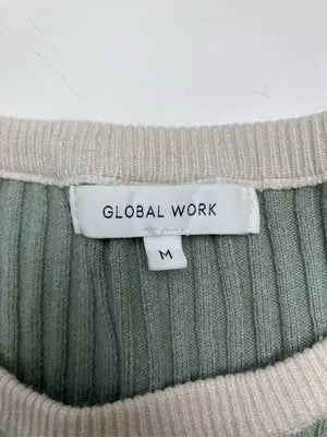 GLOBAL WORK/グローバルワーク/ニット/セーター/トップス/グリーン/M