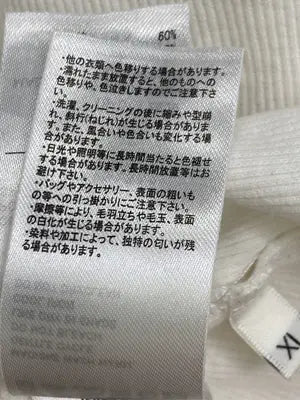 Tシャツ/カットソー/トップス/アイボリー/XL
