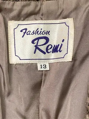 Fashion Remi/セットアップ/ジャケット/アウター/ブラウン/13