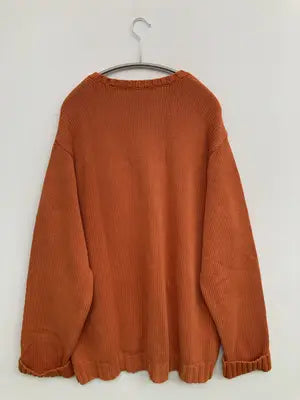 IZOD/アイゾッド/ニット/セーター/トップス/オレンジ/XL