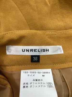 UNRELISH/アンレリッシュ/その他パンツ/パンツ/イエロー/M
