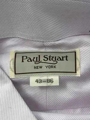 Paul stuart/ポールスチュアート/ビジネスシャツ/トップス/パープル/43-86
