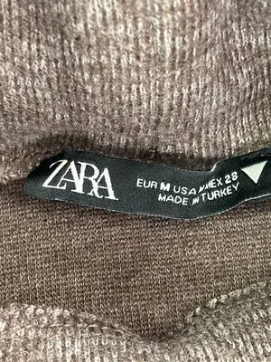 ZARA/ザラ/ベスト/トップス/ブラウン/USA M