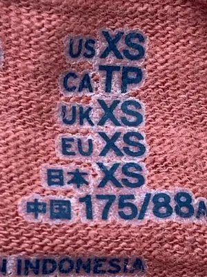 GAP/ギャップ/Tシャツ/カットソー/トップス/レッド/XS