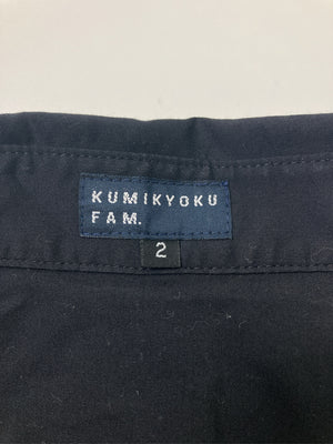 KUMIKYOKU FAM./シャツ/ブラウス/トップス/ブラック/2