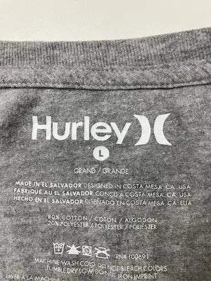 Hurley/ハーレー/Tシャツ/カットソー/トップス/グレー/L