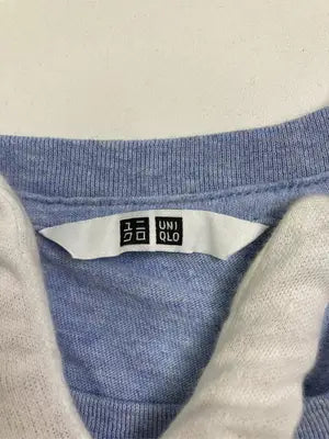 UNIQLO/ユニクロ/Tシャツ/カットソー/トップス/ブルー/L