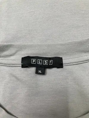 PLST/プラステ/Tシャツ/カットソー/トップス/グレー/XL