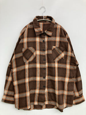 kutir/クティール/シャツ/ブラウス/トップス/ブラウン/F