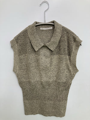 KBF/ケービーエフ/ノースリーブ/トップス/グレー/One