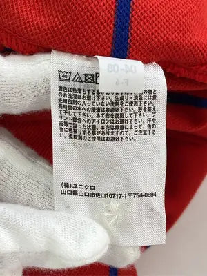 UNIQLO/ユニクロ/ポロシャツ/トップス/レッド/XL