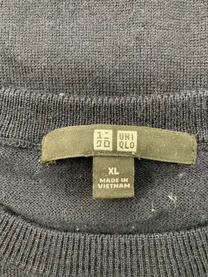UNIQLO/ユニクロ/ニット/セーター/トップス/ネイビー/XL