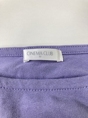 CINEMA CLUB/シネマクラブ/Tシャツ/カットソー/トップス/パープル/M