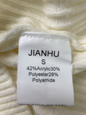 JIANHU/ニット/セーター/トップス/アイボリー/S