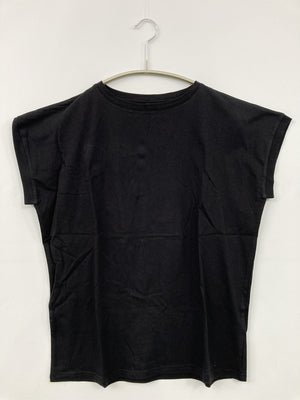 ノースリーブ/トップス/ブラック/L