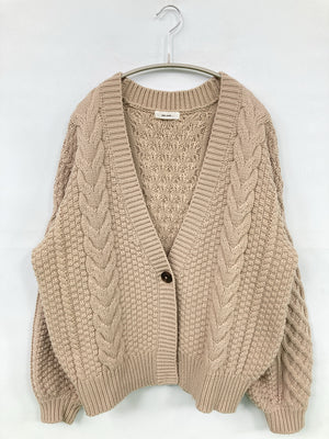niko and .../ニコアンド/カーディガン/ボレロ/トップス/ベージュ/F