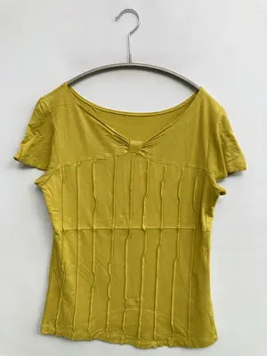 ESPIE/エスピエ/Tシャツ/カットソー/トップス/イエロー/38