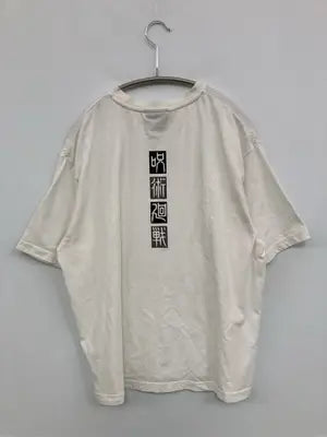 呪術廻戦/Tシャツ/カットソー/トップス/ホワイト/M
