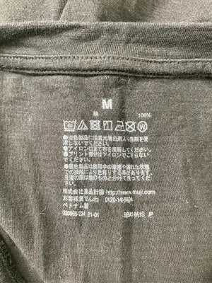 Tシャツ/カットソー/トップス/ブラック/M