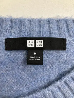 UNIQLO/ユニクロ/ニット/セーター/トップス/ブルー/M