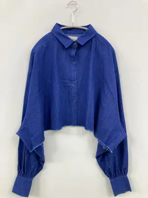 W.W.G/フーズフーギャラリー/シャツ/ブラウス/トップス/ブルー/F