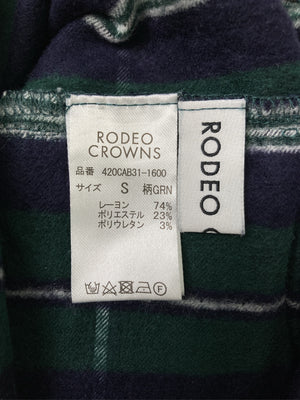 RODEO CROWNS/ロデオクラウンズ/スラックス/パンツ/グリーン/S