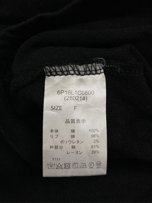 ELENCARE DUE/エレンカーレデュエ/Tシャツ/カットソー/トップス/ブラック/F