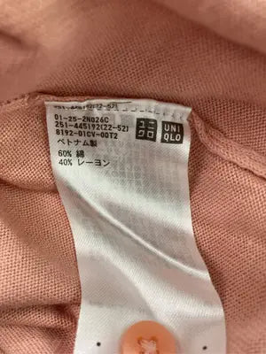 UNIQLO/ユニクロ/カーディガン/ボレロ/トップス/ピンク/L