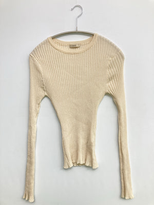 mystic/ミスティック/ニット/セーター/トップス/ベージュ/F