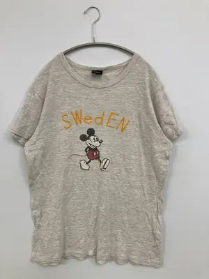 Disney/ディズニー/Tシャツ/カットソー/トップス/グレー/S