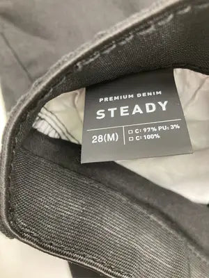 STEADY/ステディ/デニムパンツ/パンツ/ブラック/28(M)