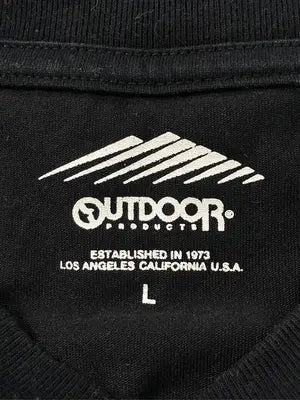 OUTDOOR PRODUCTS/Tシャツ/カットソー/トップス/ブラック/L