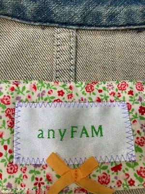 any FAM/エニィファム/デニムジャケット/ジャケット/アウター/ブルー/2
