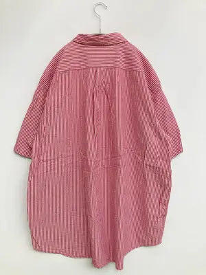 ROUNDTREE &YORKE/ラウンドツリーアンドヨーク/シャツ/ブラウス/トップス/レッド/XL