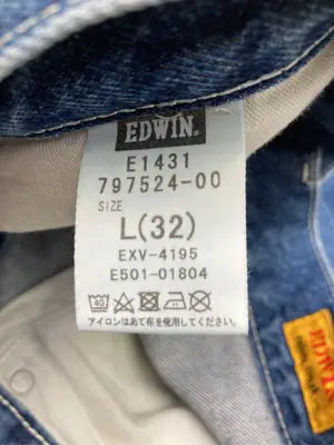 EDWIN/エドウィン/デニムパンツ/パンツ/ブルー/L