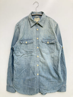 シャツ/ブラウス/トップス/ブルー/M